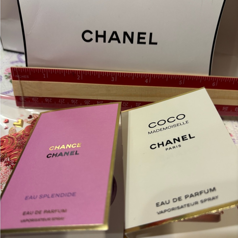 NEW Chanel CHANCE, COCO Perfume Set with Unique CHANEL Gift box 
Items sample sz - Picture 8 of 11